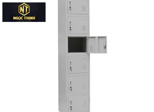 Tủ locker 6 khoang 6C1K Tủ locker 6 khoang 6C1K